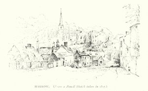 Harrow (gravura) de English School