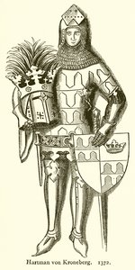 Hartman de Kroneberg. 1372 de English School