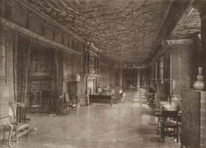 Casa de Hatfield, a galeria longa de English School