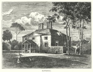 Hawkhill (gravura) de English School
