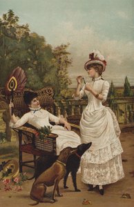 Ele ama-me, ele não me ama! (cromolito) de English School