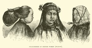 Vestidos de cabeça de mulheres chinesas, Swatow de English School