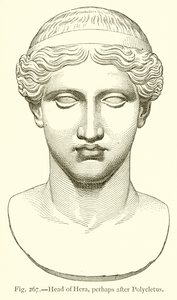 Cabeça de Hera, talvez após o Polycletus de English School