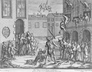 Ele eu! Degeror O! Eu estou desfeito! Por volta de 1724 de English School