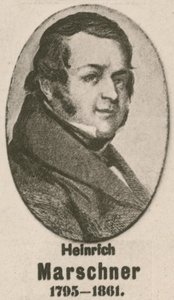 Heinrich Marschner (gravura) de English School