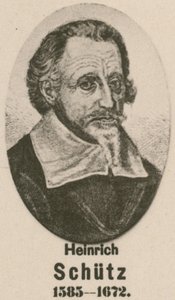 Heinrich Schutz (gravura) de English School
