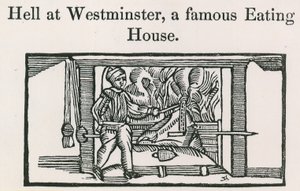 Inferno em Westminster, uma famosa casa de comer de English School