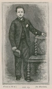 Henry Arthur Jones, dramaturgo, 13 anos de English School
