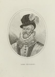 Henry Carey, Lord Hunsdon (gravura) de English School