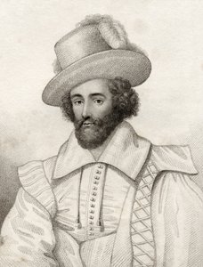 Henry Carey, ilustração de &39;Um catálogo de autores reais e nobres, volume V&39;, publicado em 1806 de English School
