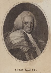 Henry Home, Lord Kames, advogado escocês, juiz, filósofo e historiador jurídico (gravura) de English School