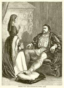 Henrique VIII e Catharine Parr, 1546 de English School