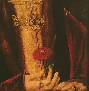 Henry VII (óleo no painel) (detalhe de 235451) de English School