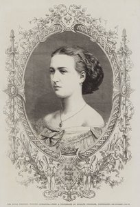 Sua Alteza Real Princesa Alexandra (gravura) de English School