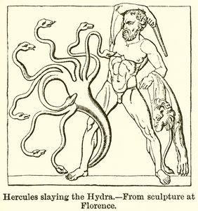 Hércules matando a hidra de English School