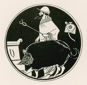 Hermes und der maskierte Hund