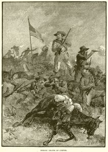 Morte heróica de Custer de English School