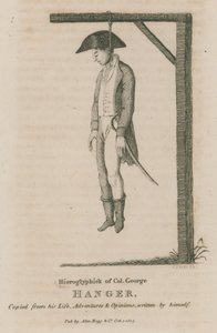 Hieróglifo do Coronel George Hanger de English School