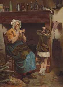 O seu único par (cromolitho) de English School