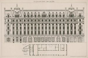 Holborn Viaduct Hotel, Londres de English School