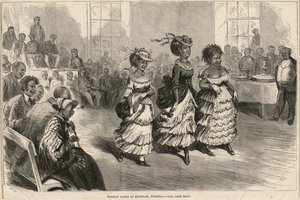 Jogos de férias em Richmond, Virginia; a caminhada do bolo de English School