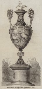 Hong-Kong Races, a Taça dos Barristers (gravura) de English School
