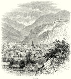 Hornberg (gravura) de English School