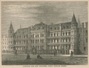 Hospital para crianças doentes, Great Ormond Street, Londres de English School