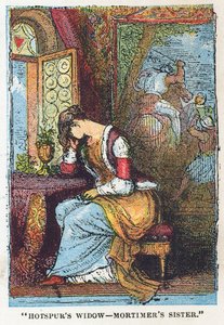 A viúva de Hotspur, a irmã de Mortimer de English School