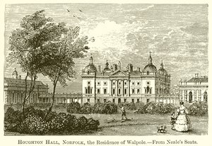 Houghton Hall, Norfolk, a residência de Walpole de English School