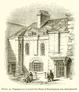 Casa em Portsmouth em que o Duque de Bukingham foi Assassinado