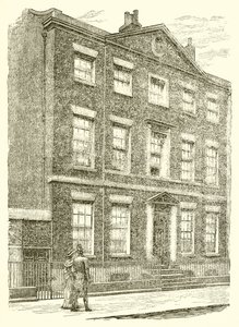 Casa em Rodney Street, Liverpool, onde nasceu o Sr. Gladstone