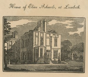 Casa de Elias Ashmole em Lambeth de English School