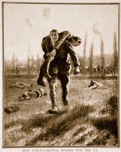 How Lance-Corporal Holmes won the V.C., 1914-19  de English School
