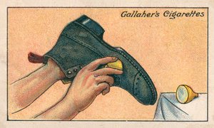 Como limpar botas novas (cromolitho) de English School