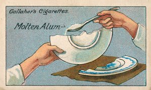 Como consertar uma porcelana partida (cromolitografia) de English School