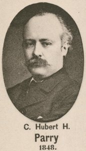 Hubert Parry (gravura) de English School