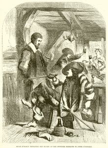 Hugh McMahon Traindo o segredo do massacre pretendido a Owen OConolly de English School