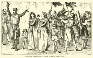 Hugh de Moreville e os votos da garça de English School