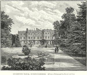 Hughenden Manor, Buckinghamshire (gravura) de English School