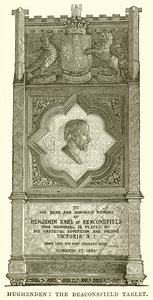 Hughenden: O Tablet da Beaconsfield de English School