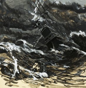 Hugo Grotius foi obrigado a nadar até à costa depois de o seu navio se ter afundado de English School