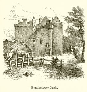 Castelo de Huntingtower de English School