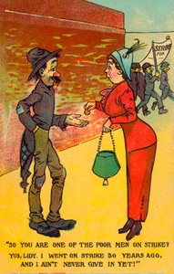Eu entrei em greve há 30 anos, e nunca cedi ainda (cor litho) de English School