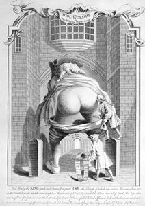Idol-adoração ou o caminho para a preferência, 1740 de English School