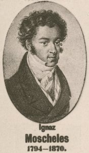Ignaz Moscheles (gravura) de English School