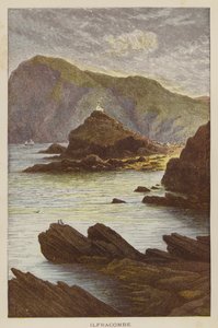 Ilfracombe (gravura colorida) de English School