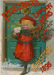 Ilustrado London News, edição de Natal, 1895 de English School