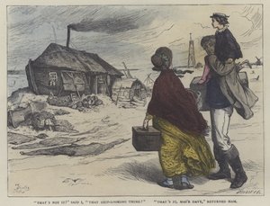 Ilustração para David Copperfield (gravura colorida) de English School