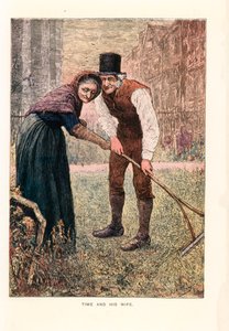 Ilustração para Great Expectations (litografia a cores) de English School